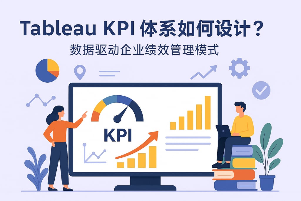 Tableau KPI体系如何设计？数据驱动企业绩效管理模式